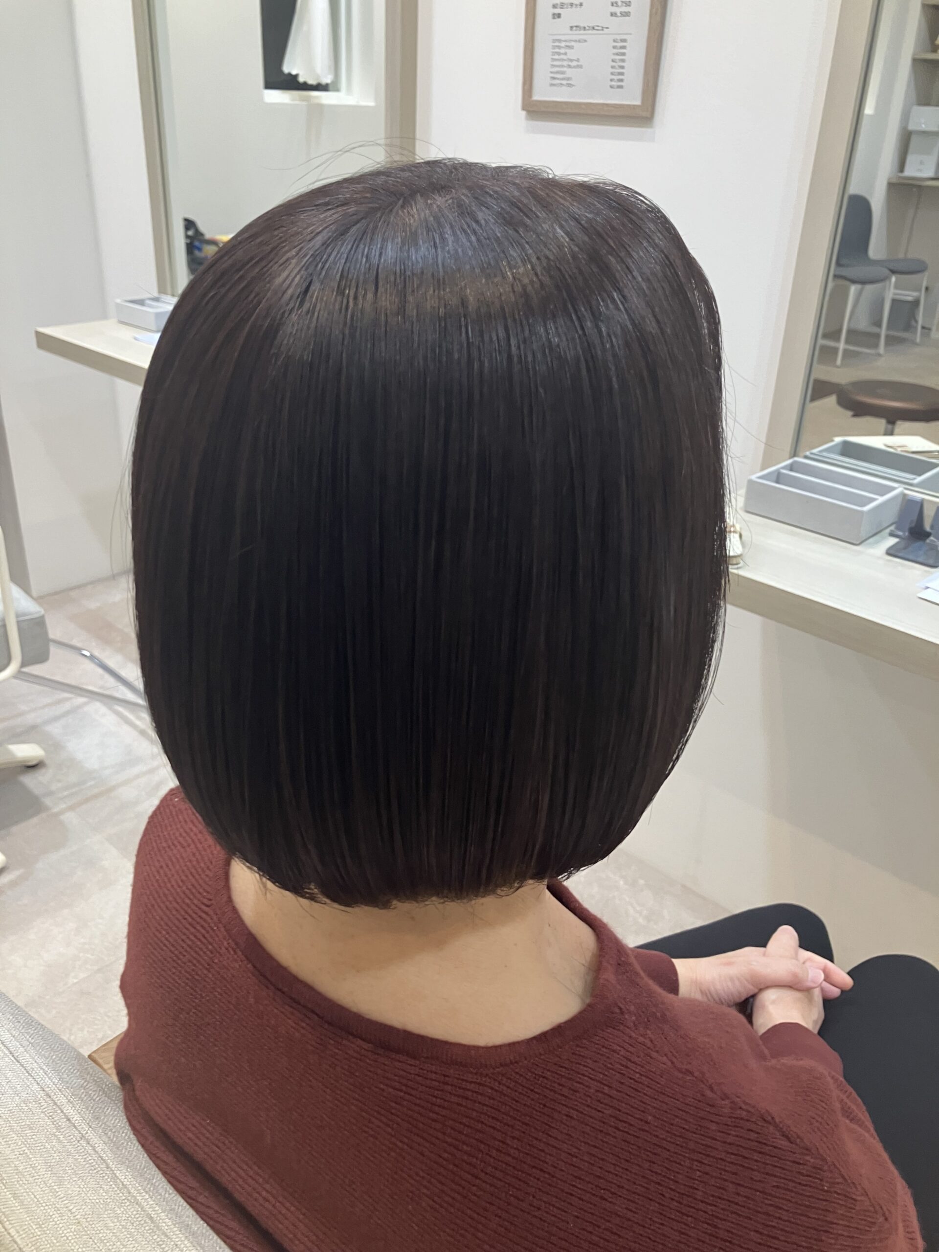 エラプシークキャンペーン初体験のお客様　狭山市柏原美容室warawa(わらわ)