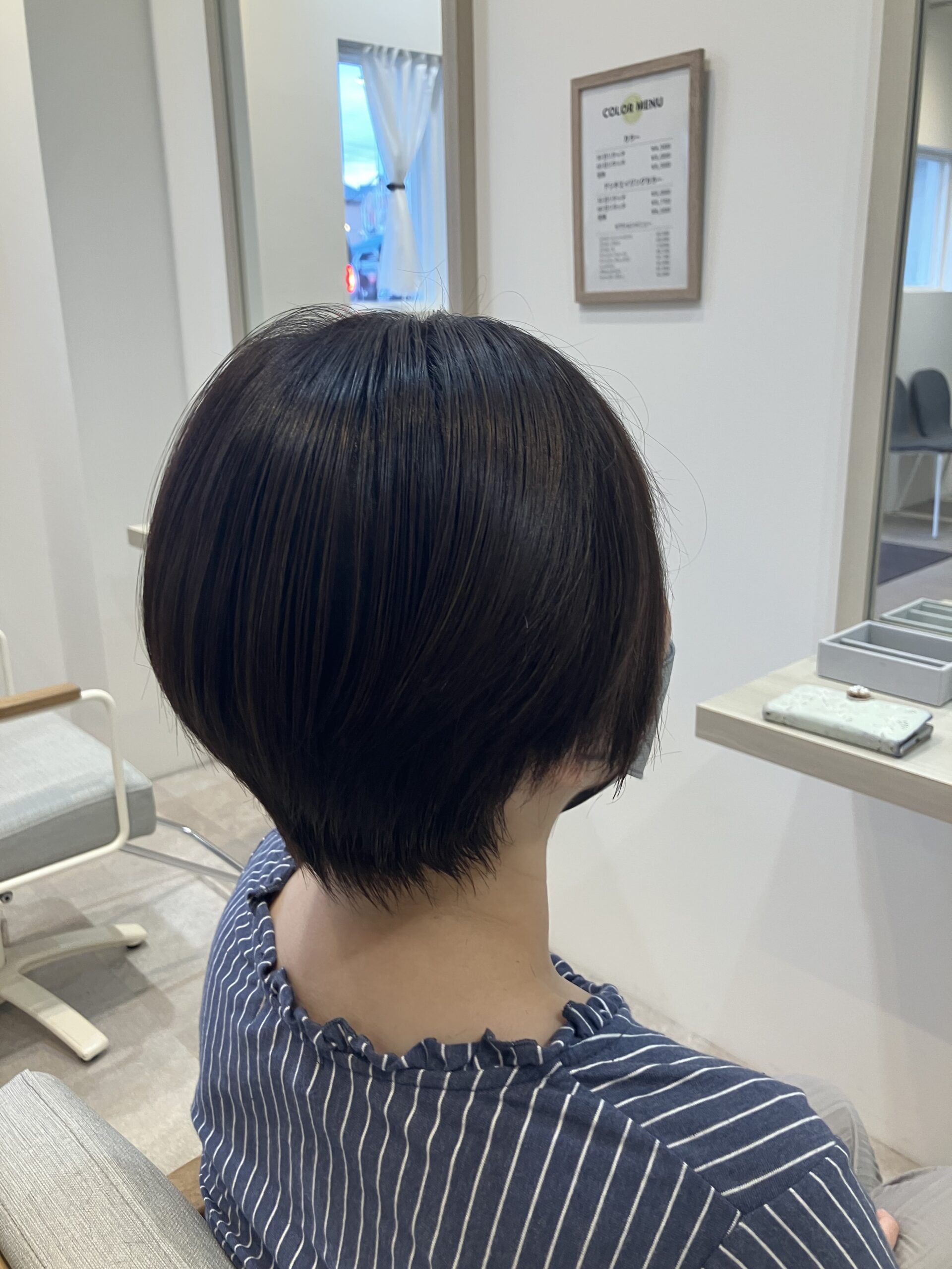 夏にむけてのショートスタイル　狭山市柏原美容室warawa(わらわ)