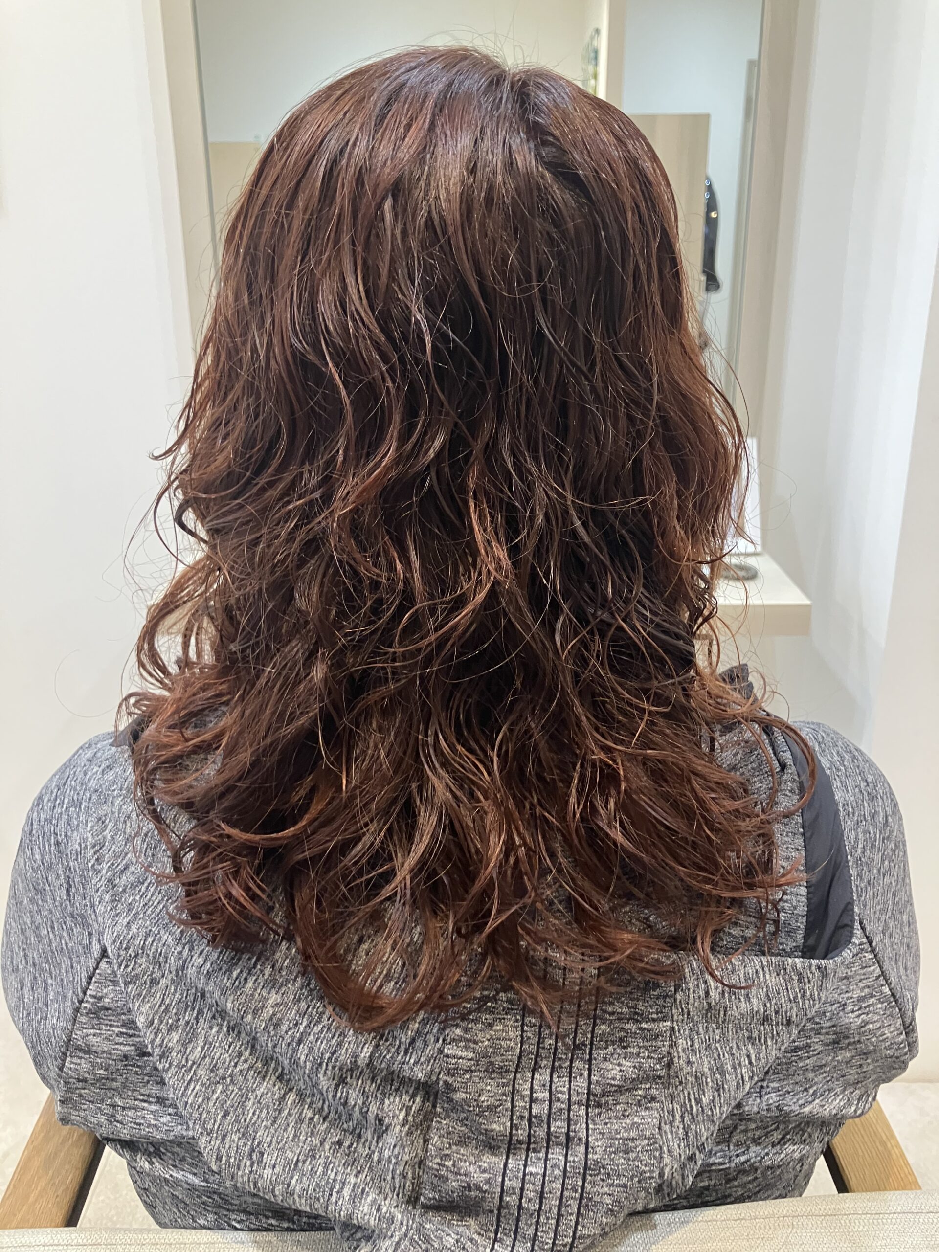 パーマかけてからのメンテナンスカット＆パーマ復活トリートメント　狭山市柏原美容室warawa(わらわ)