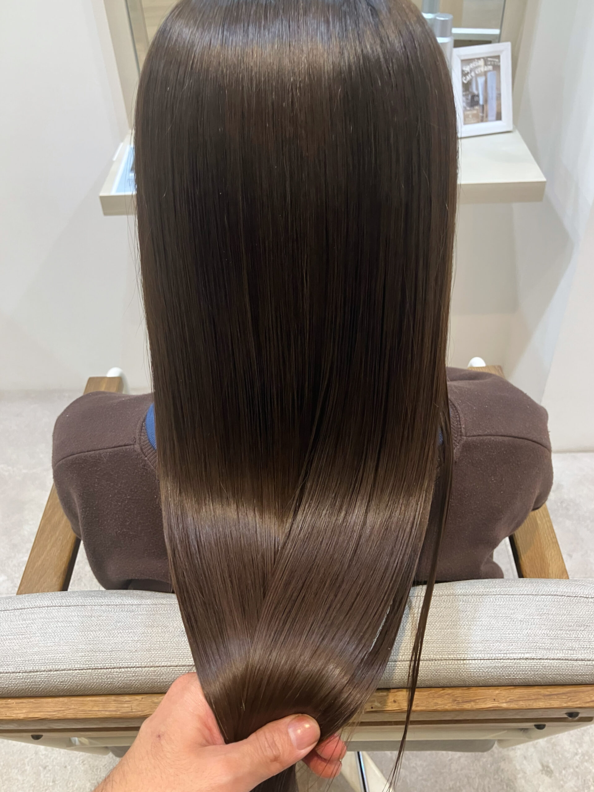 はじめての髪質改善　狭山市柏原美容室warawa(わらわ)