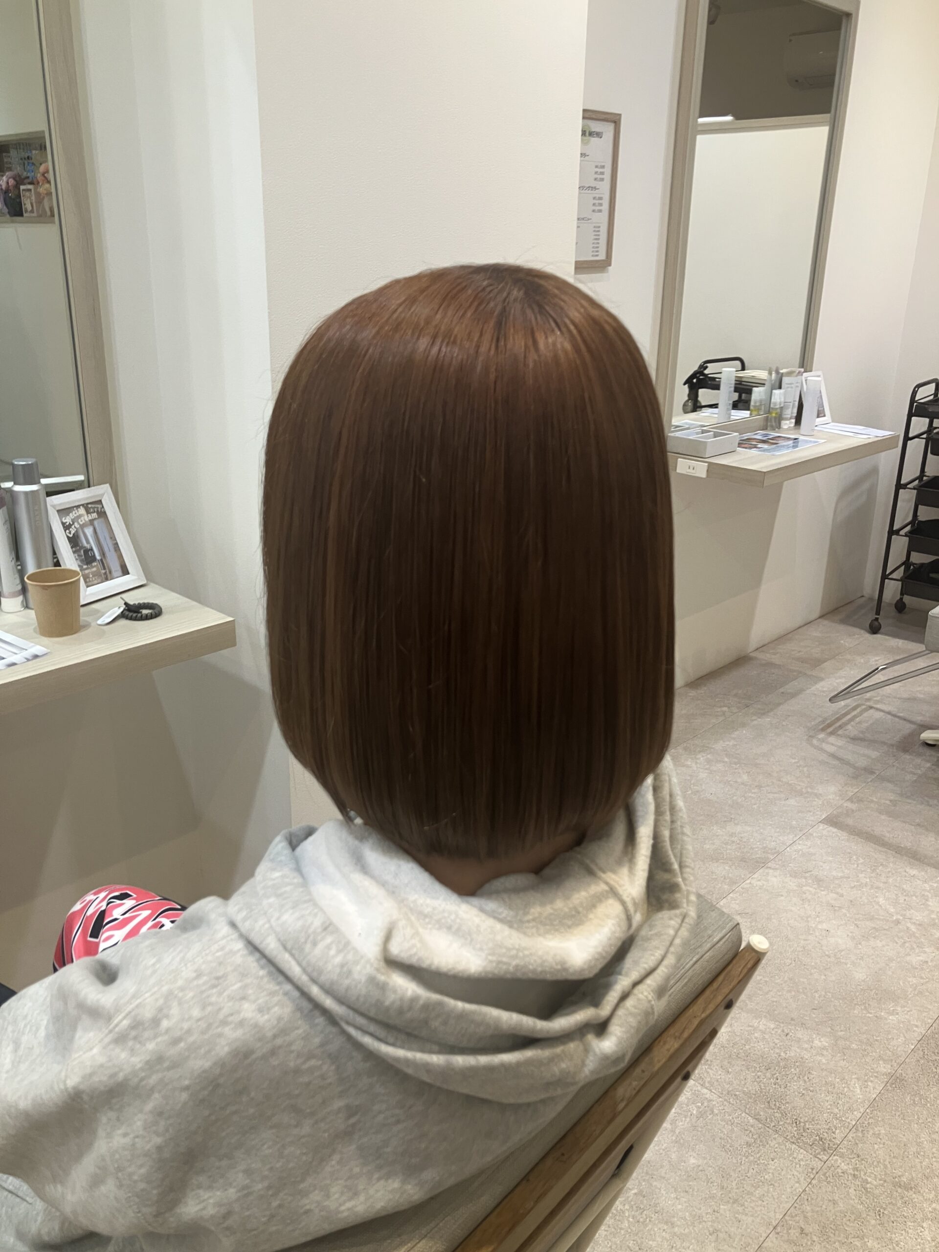 ブリーチハイトーンからトーンダウン 狭山市柏原美容室warawa(わらわ)