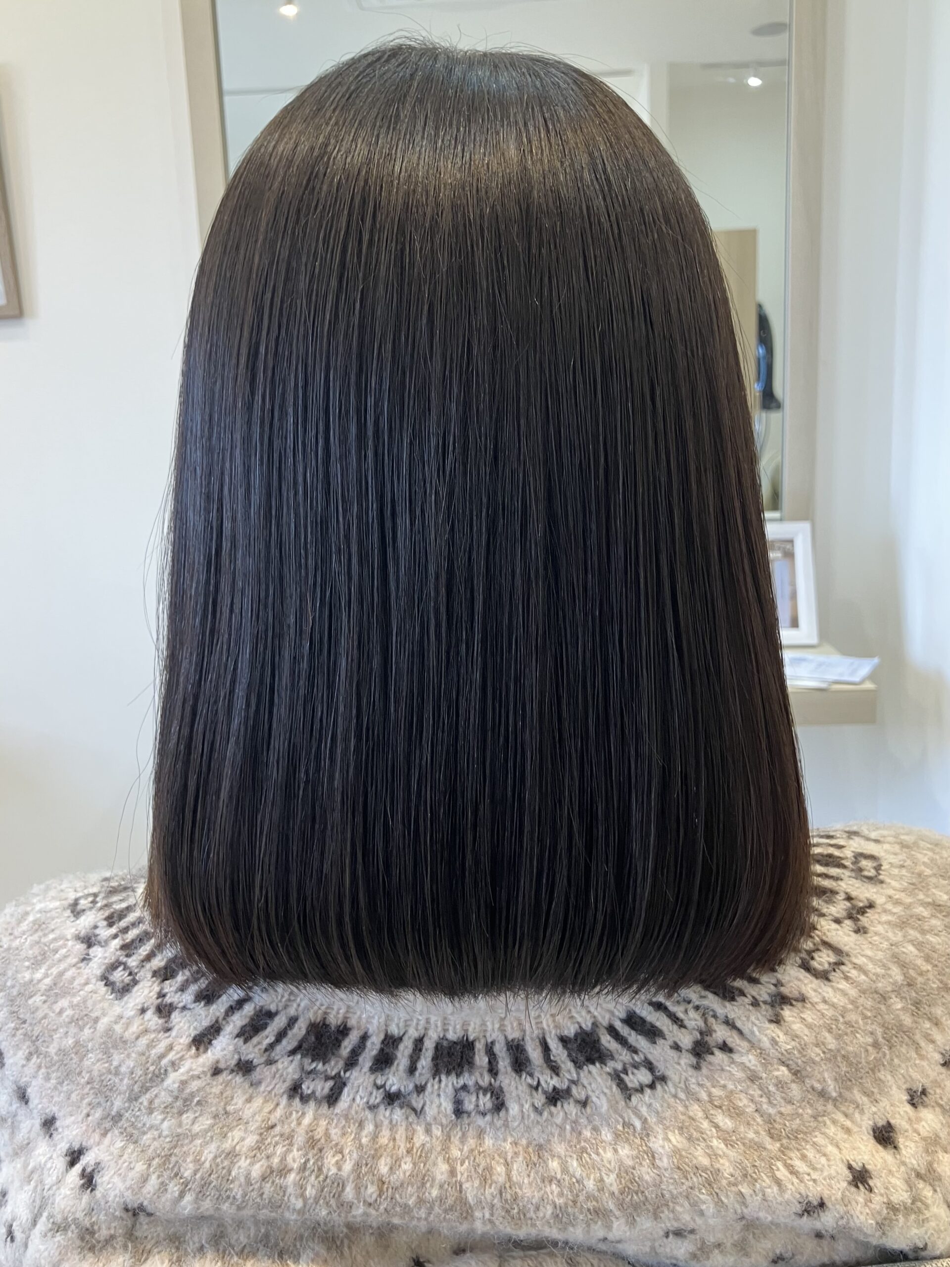 傷んでいるところをカット&トリートメント　狭山市柏原美容室warawa(わらわ)