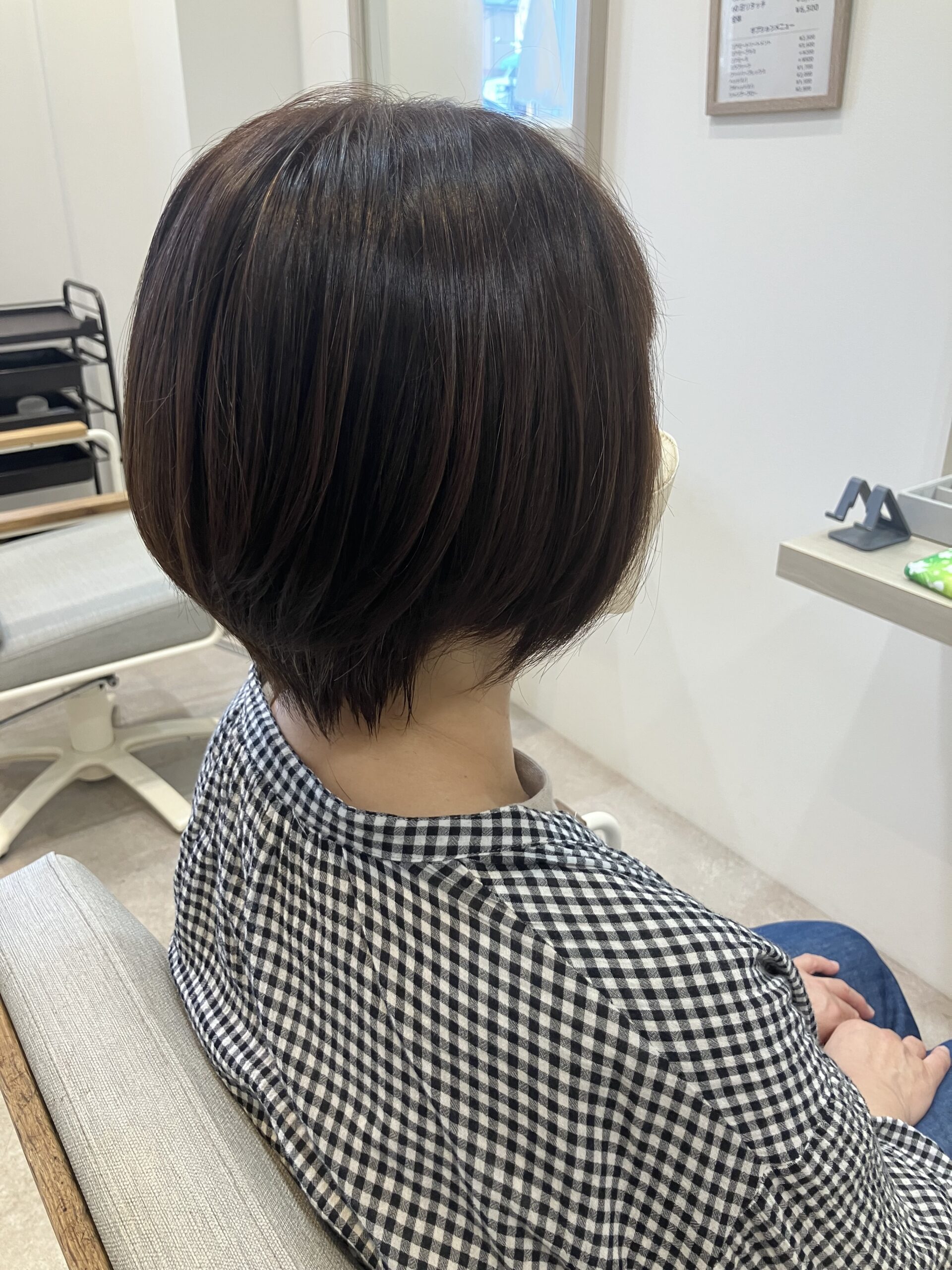残暑乗り切り襟足スッキリショート 狭山市美容室warawa(わらわ)